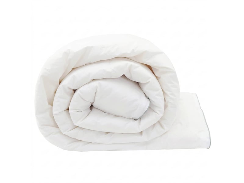  Couette - duvet 135x220 cm hiver 450 gsm laine australienne blanc  - Conforama E