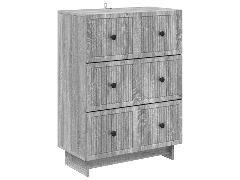  Armoire de rangement bureau, armoire à tiroirs 66 x 34,5 x 90 cm bois d'ingénierie shl4476  - Conforama A