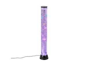Tube à bulles noir 90 cm avec led rgb - zoop