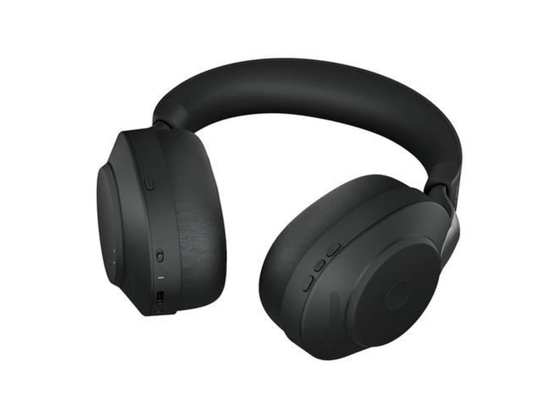  Casque sans fil arceau pour appels anc evolve2 85 uc usb-c bluetooth 5.0 noir  - Conforama A