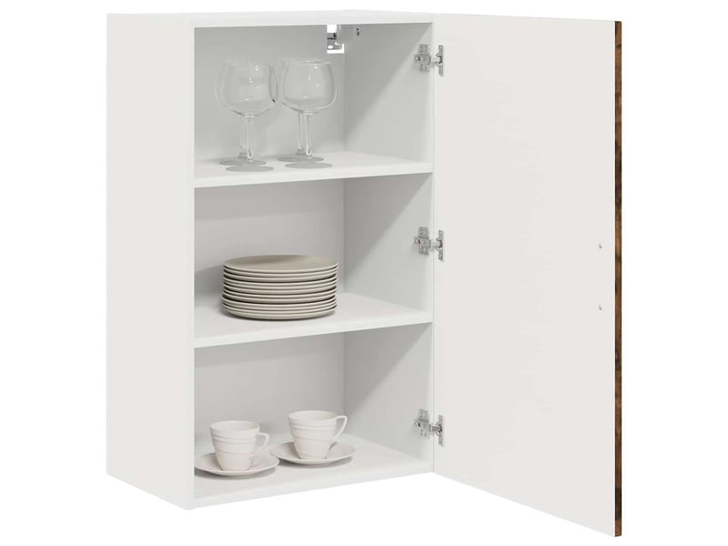  Meuble mural de cuisine | armoire de cuisine chêne fumé 50x31x80cm  - Conforama C