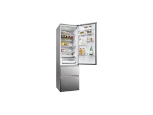 Haier - réfrigérateur combiné 60cm 414l nofrost inox htw5620dnmg -