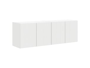 Meuble tv coloris blanc 1 cm <strong></strong>  <strong></strong>