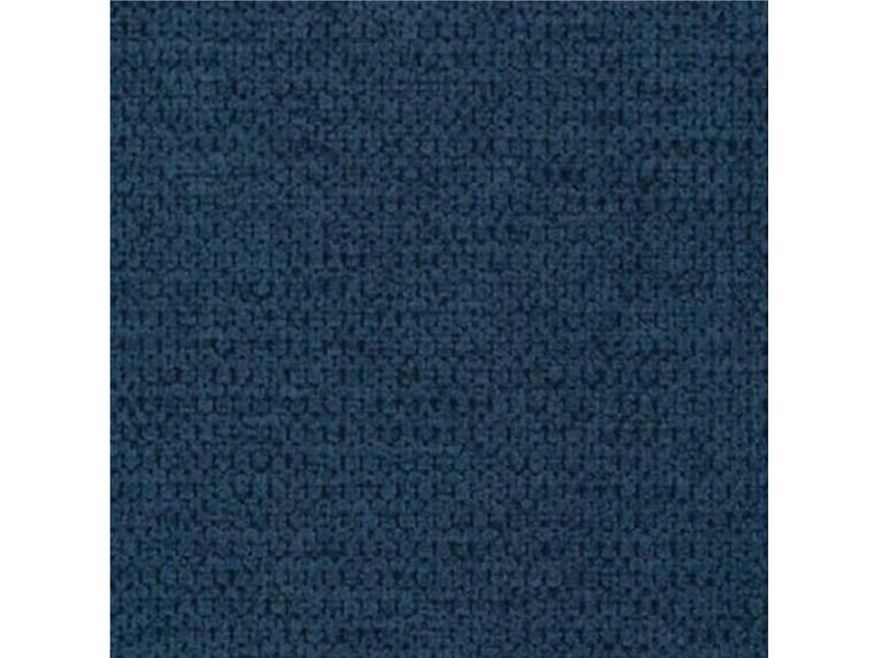  Canapé bulle angle gauche en tissu chenille et bois renforcé bleu - serena - morphea  - Conforama D