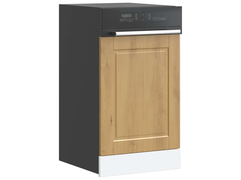  Panneau de lave-vaisselle chêne artisanal 45x1,5x57cm  - Conforama B