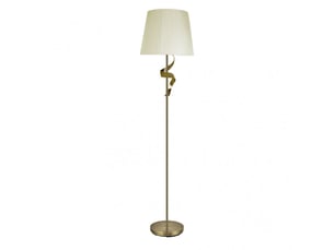 Lampadaire fabrilamp baeza e27 coloris cuir 162 x 38 x 38 cm