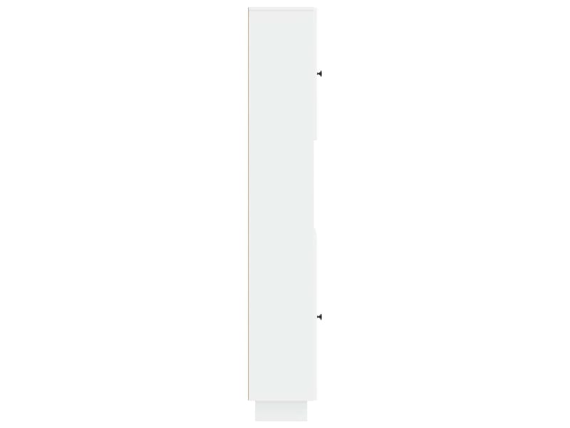  Colonne de salle de bain avec étagère ouverte ede blanc  - Conforama E