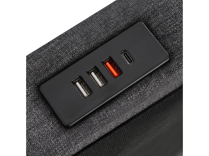  Lit avec tiroirs 90x200, deux tiroirs rangement intégré lit une personne, lit rembourré gris, ports usb-c, led multicolore, sommier à lattes bois  - Conforama D