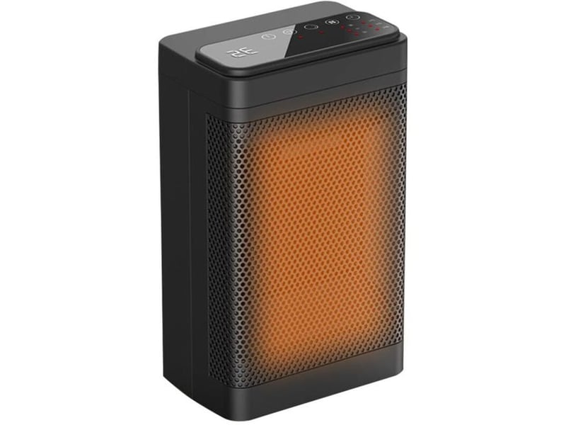  Chauffage de table avec arrêt automatique, protection contre la surchauffe, chauffage rapide, portable, noir HRC0004590LY - Conforama B