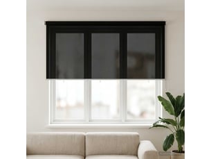 Store enrouleur extérieur, store à rouleau à 90% de blocage uv noir 140 x 140 cm cf45207