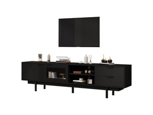 Meuble tv coloris noir    