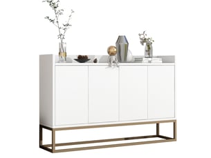 Buffet   <strong>DAHUEN</strong> <strong></strong> coloris blanc