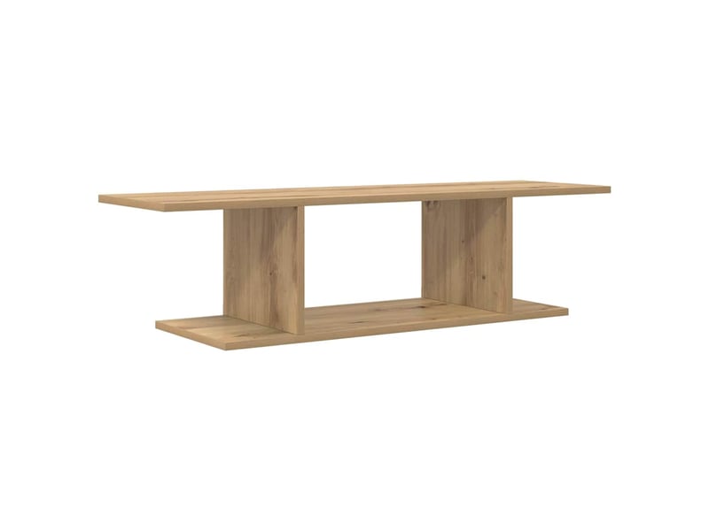  Ensemble meuble tv - banc tv - meuble de rangement 103 x 30 x 26,5 cm marron bois d'ingénierie  - Conforama A