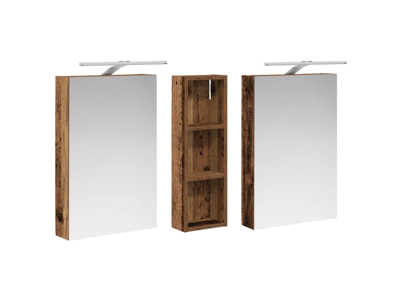  Ensemble de meubles de salle de bain 3 pcs 100x10.5x60.5 cm shl2699  - Conforama E