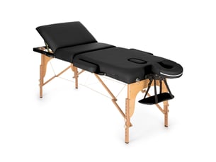 Table De Massage Thaïlandaise THAI NUI 100 - Bois Hêtre, 200x100x80 Cm, Fixe, Pro, MD