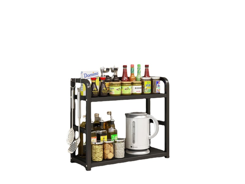 Porte-épices de cuisine – noir, 35x14,5x42 cm - Conforama A
