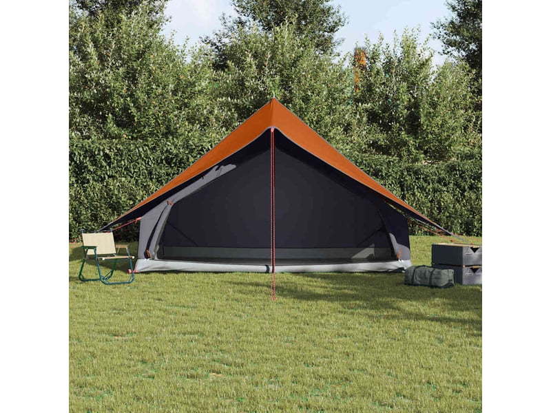  Tente de camping, tente familiale 315x286x200 cm polyester et fibre de verre shl31929  - Conforama C