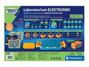 Coffret scientifique clementoni 50727 science  and  jeu - laboratoire d'électronique