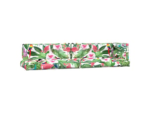 Lot de 5 coussins de palette, coussins de canapé multicolore tissu cf59742
