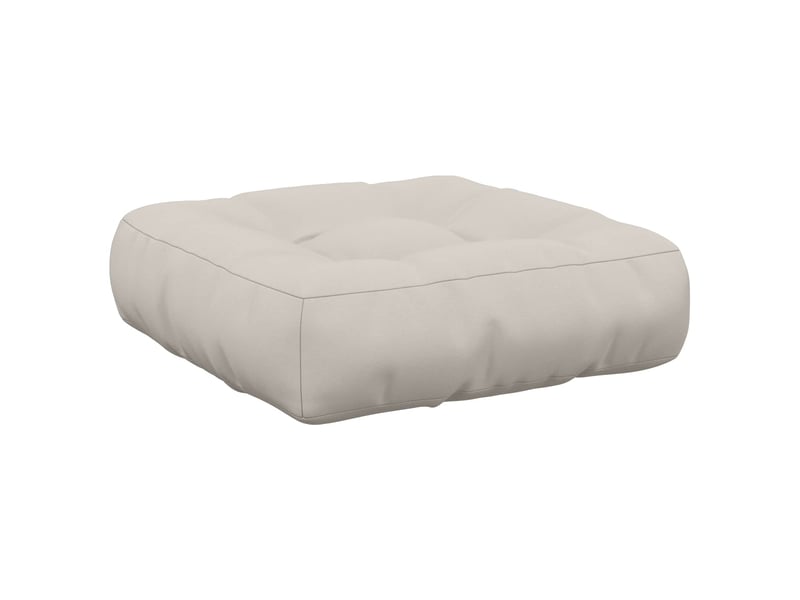 Coussin de siège, coussin d'assise 1 pièce vianen 100 % polyester blanc cf55763 - Conforama A