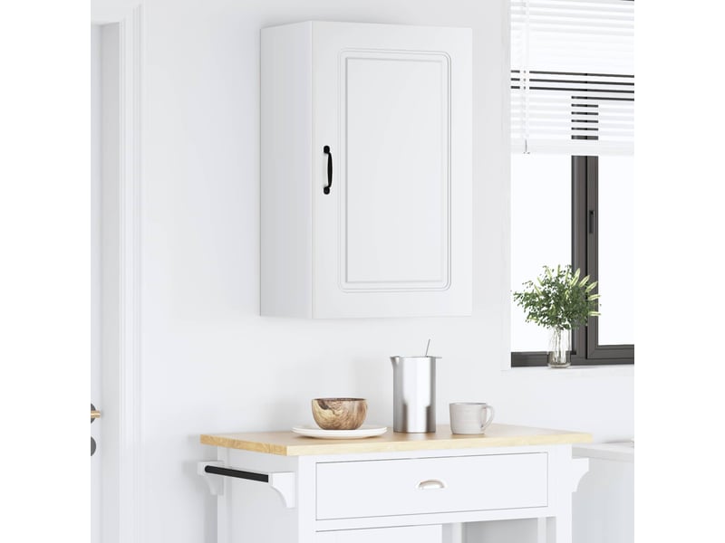 Meuble mural de cuisine | armoire de cuisine blanc 50x31x80cm - Conforama D