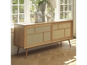Buffet MAISON AUBERTIN CAPRI - 180 cm coloris marron