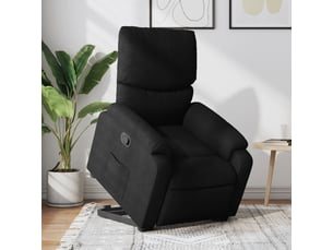 Fauteuil fixe  <strong></strong> Tissu noir
