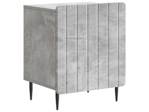 Table de chevet - cabinet de chevet - table de nuit gris béton 43 x 34,5 x 52 cm