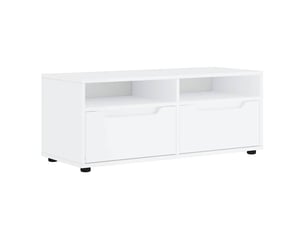 Meuble tv coloris blanc 100 cm <strong></strong>  <strong></strong>