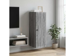 Armoire     <strong></strong> <strong></strong> coloris gris largeur 33 cm
