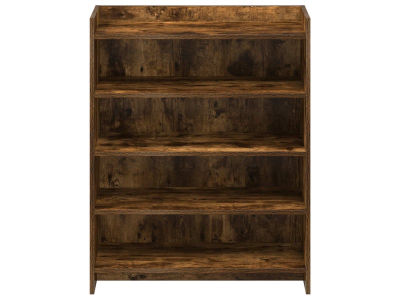  Meuble à chaussure, cabinet à chaussures avec stockage chêne fumé 73,5x36x92 cm shl8977  - Conforama D