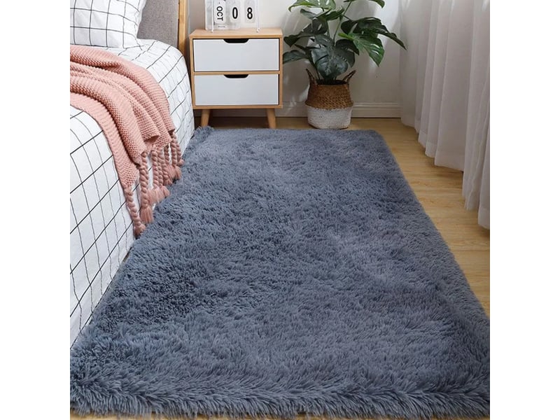  Tapis en fausse fourrure douce, 50 x 80 cm,tapis salon  - Conforama A
