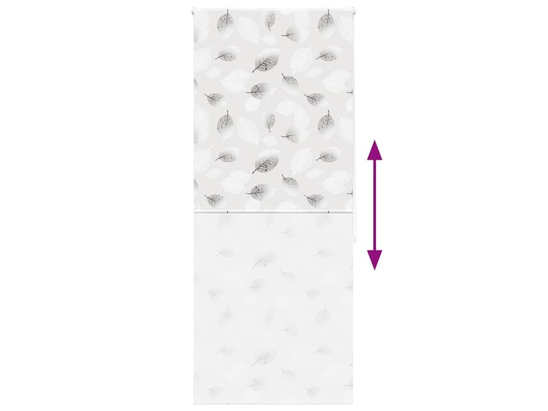  Store enrouleur de douche, store à rouleau 110x240 cm largeur du tissu 106 cm cf44978  - Conforama E