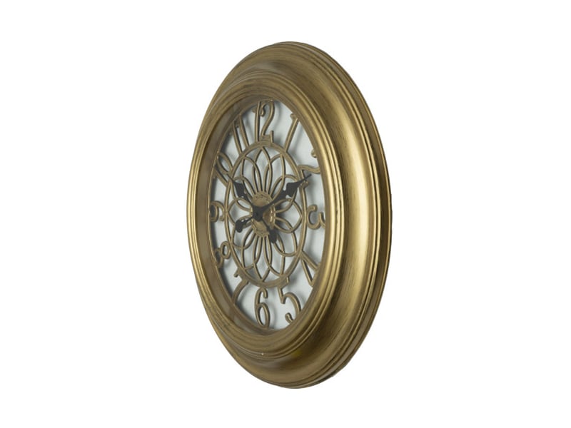  Horloge murale fabrilamp kumico ø 58 cm doré 192710029 - Conforama C