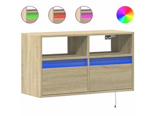 Meuble tv coloris marron 80 cm <strong></strong> <strong></strong>