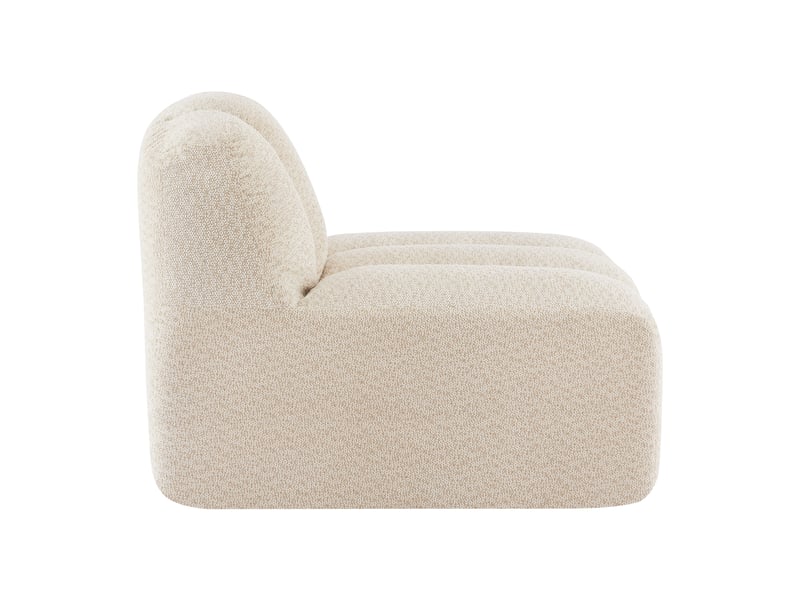  Canapé de salon, canapé pour séjour, beige, sans accoudoirs, mobilier pour espace de vie, pour salon et séjour  - Conforama C