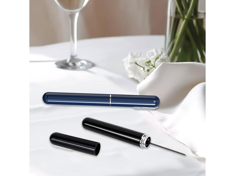  2pcs tire bouchon pompe à air, 2-en-1 tire bouchon avec coupe-papier aluminium, aspect élégant, facile à transporter, pour la maison, le restaurant  - Conforama D