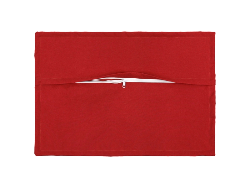  Lot de 2 coussins avec oreiller, coussins décoratifs houten rouge lin synthétique cf51212  - Conforama C