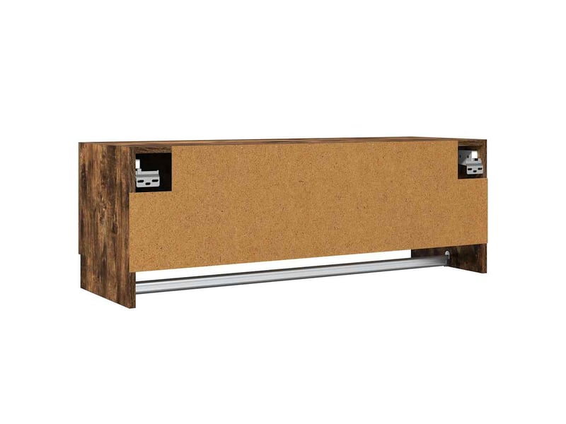  Garde-robe chambre, armoire de rangement chêne fumé 100x32,5x35 cm bois d'ingénierie  - Conforama C