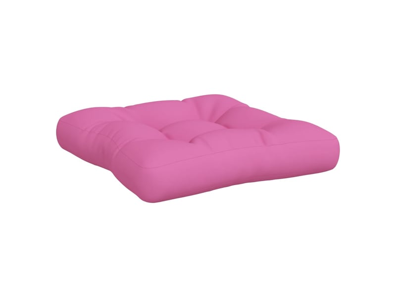  Lot de 3 coussins de palette, coussins de canapé rose tissu oxford cf59699  - Conforama E