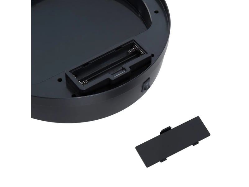  Poubelle automatique à capteur infrarouge, ronde, 30l, intérieur optionnel, acier inoxydable  - Conforama E