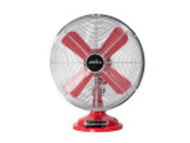  Ventilateur de table fabrilamp capitolio rougechrome 37 w 3 vitesses orientable oscillant 42 × 35 × 27 cm 238771007 - Conforama D