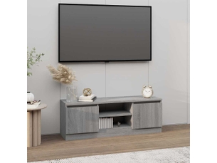 Meuble tv coloris gris 102 cm <strong></strong> <strong></strong>