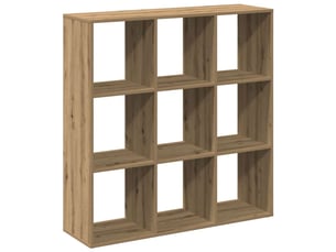 Étagère de rangement, étagère séparatrice de pièce chêne artisanal 102x29x103,5 cm