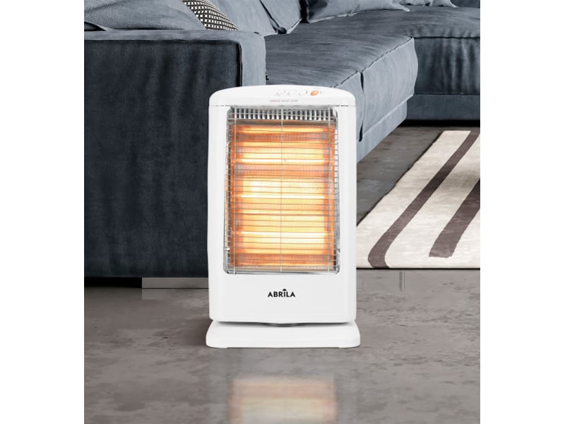  Fabrilamp candente chauffage radiant 1 200 w, 3 puissances, oscillant, blanc, 55 × 33 × 23 cm 202311228 - Conforama C