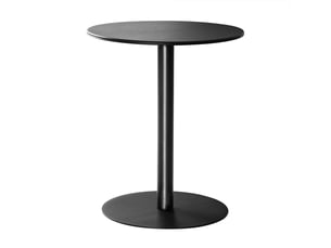 Bout de canapé en métal noir d41 cm - sasha