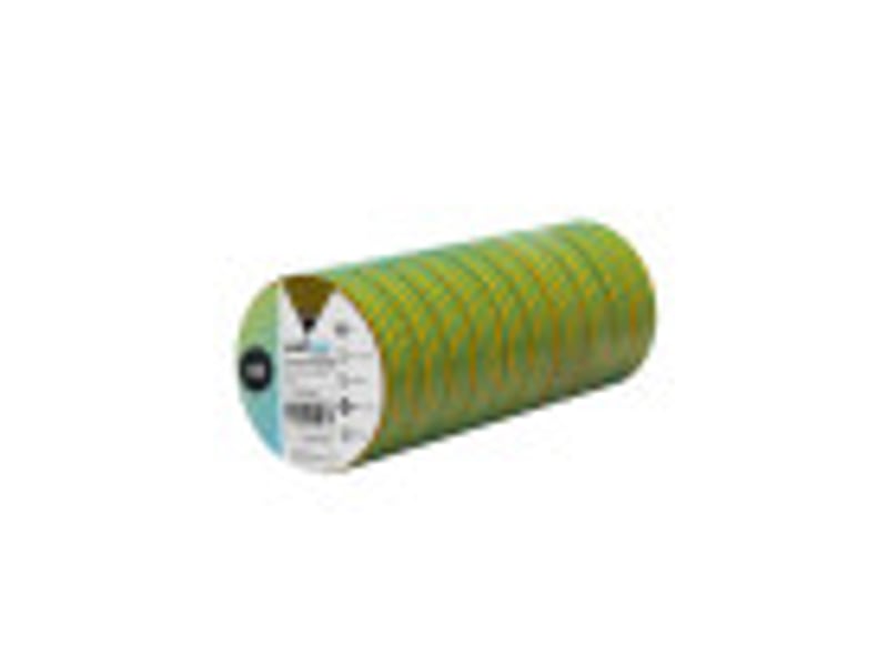  Ruban isolant pvc fabrilamp aislante 19 mm x 10 m vertjaune 190211087 - Conforama D
