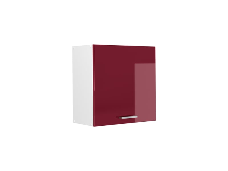  Vicco elément haut de cuisine, rouge brillantblanc, 60cm avec 1 porte  - Conforama A