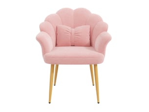 Fauteuil fixe MODFU Polyester rose vendu A l'unité
