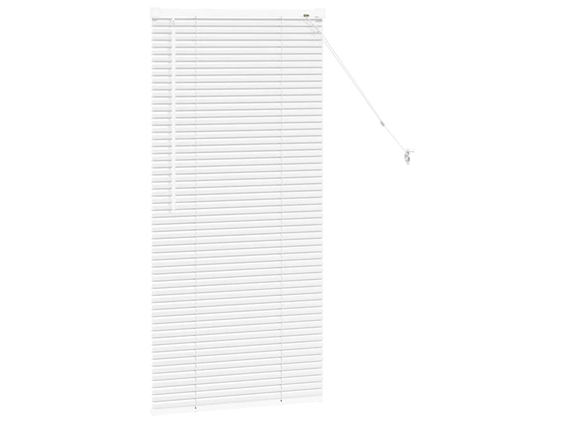  Store vénitien, store de fenêtre blanc 130 x 65 cm 25 mm aluminium cf47715  - Conforama E